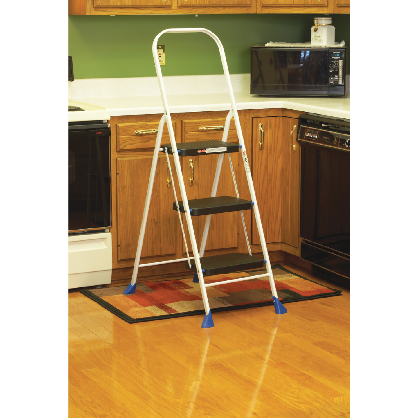 COSCO Big Step 3-Step Folding Step Stool Image 3