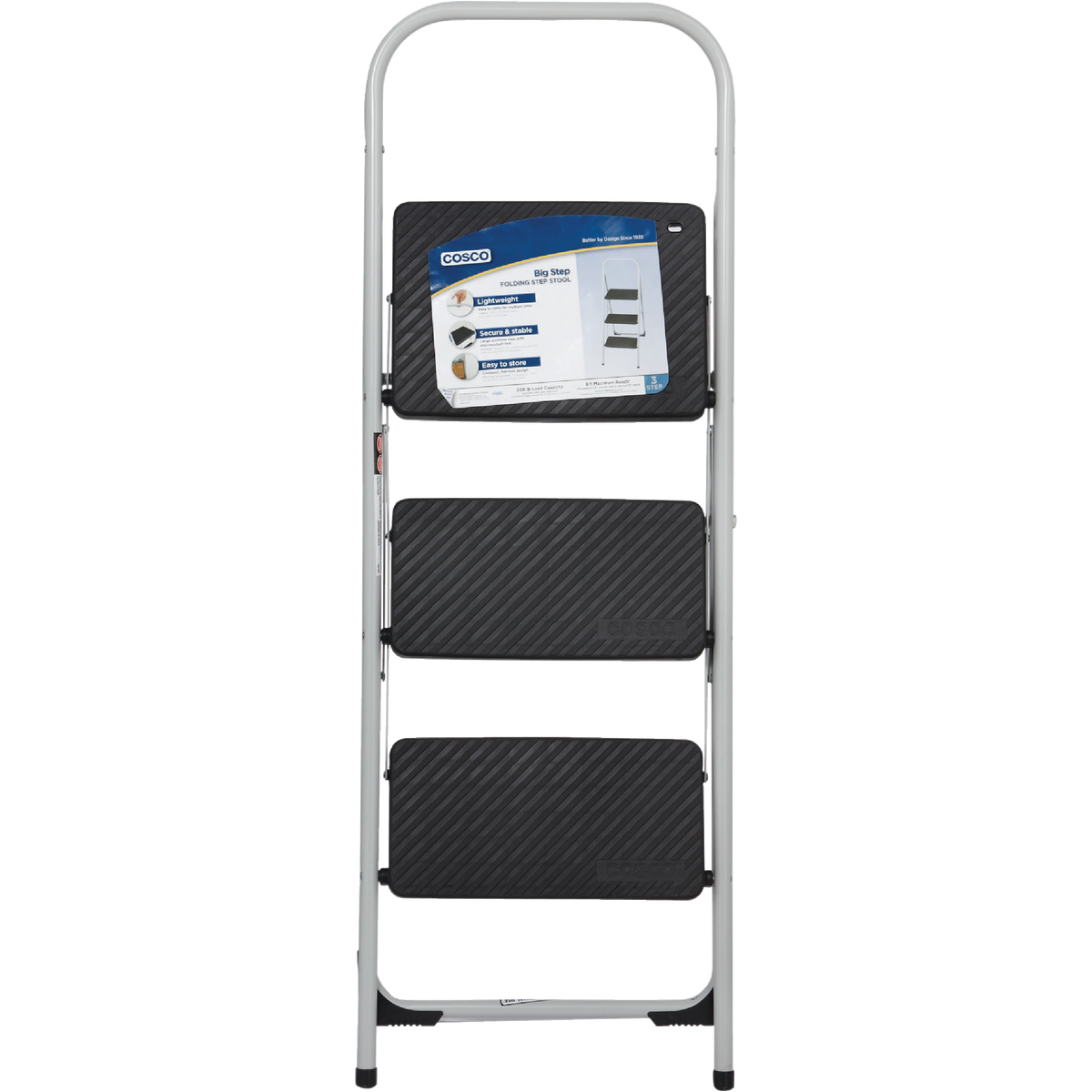 COSCO Big Step 3-Step Folding Step Stool Image 4