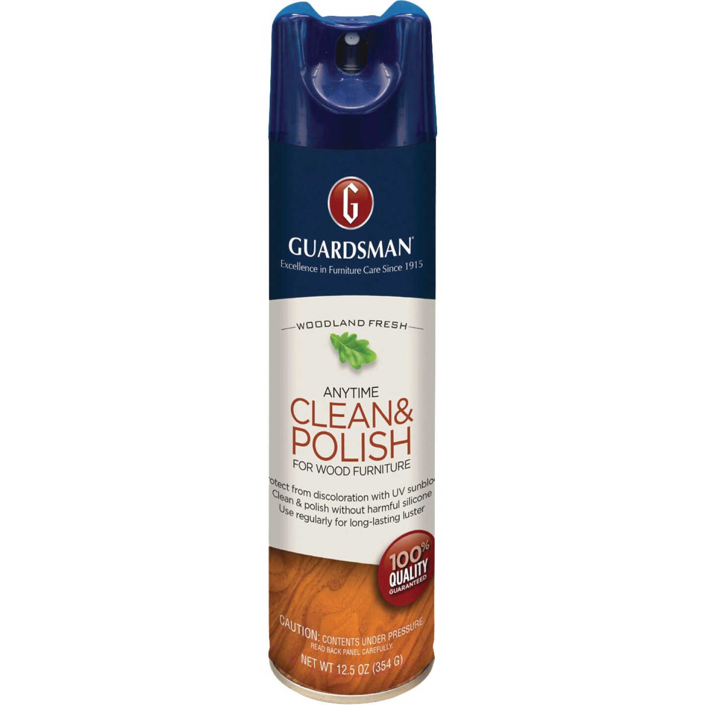 Guardsman 12.5 Oz. Woodland Fresh Anytime Clean & Polish for Wood Furniture Image 1