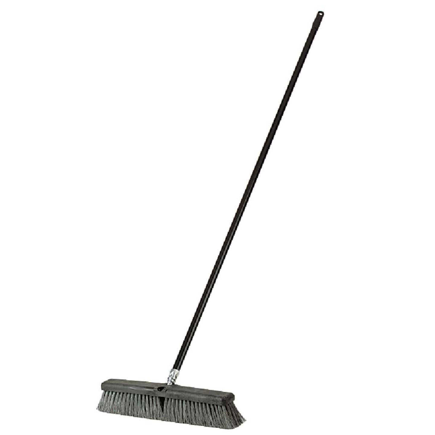 Do it Best 18 In. W. x 60 In. L. Metal Handle Heavy-Duty Synthetic Sweep Push Broom Image 3