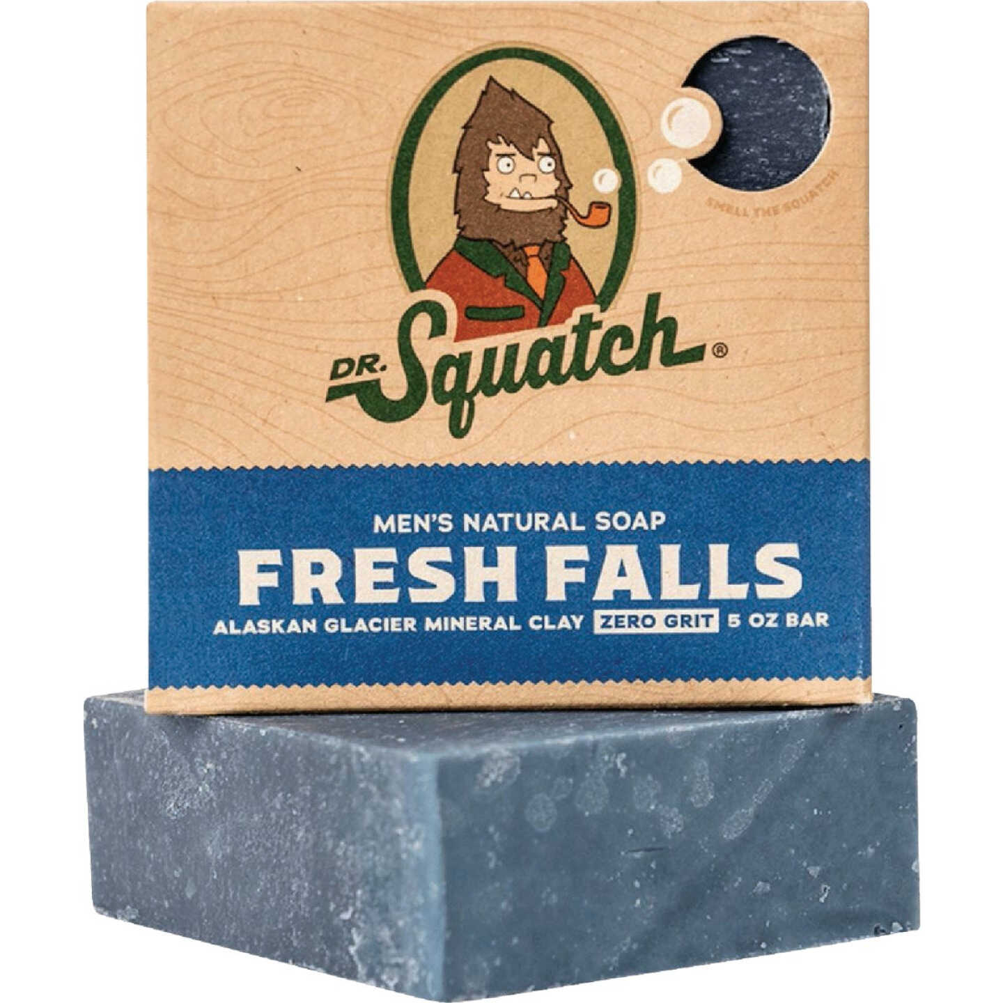 Dr. Squatch 5 Oz. Fresh Falls Scent Bar Soap Image 1