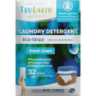 Tru Earth Eco-Strips Fresh Linen Laundry Detergent Image 1