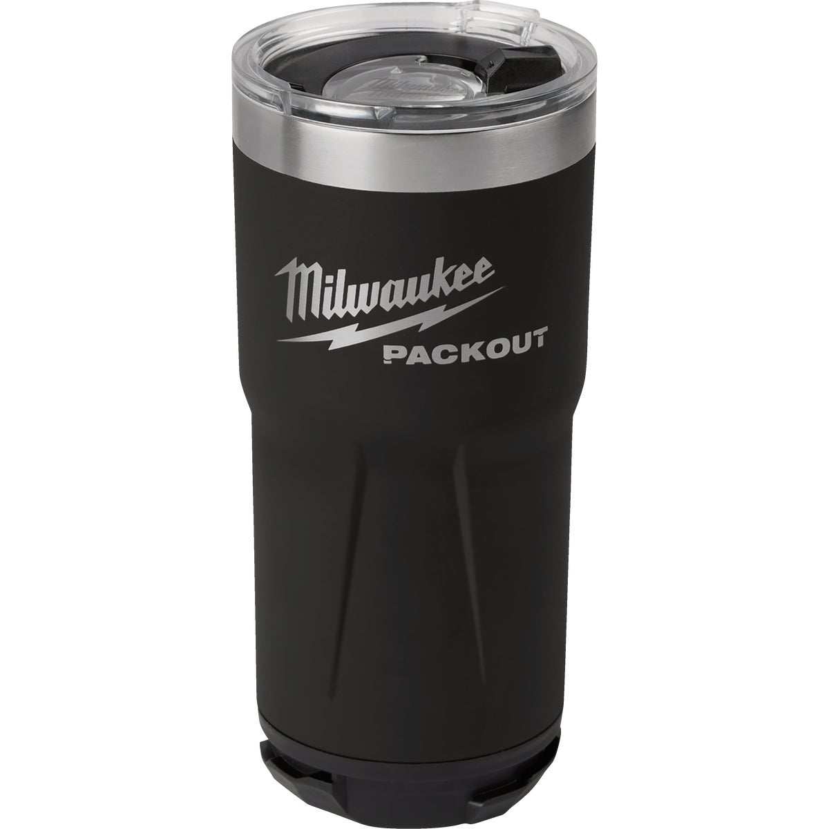 Milwaukee PACKOUT 20 Oz. Black Insulated Tumbler Image 1