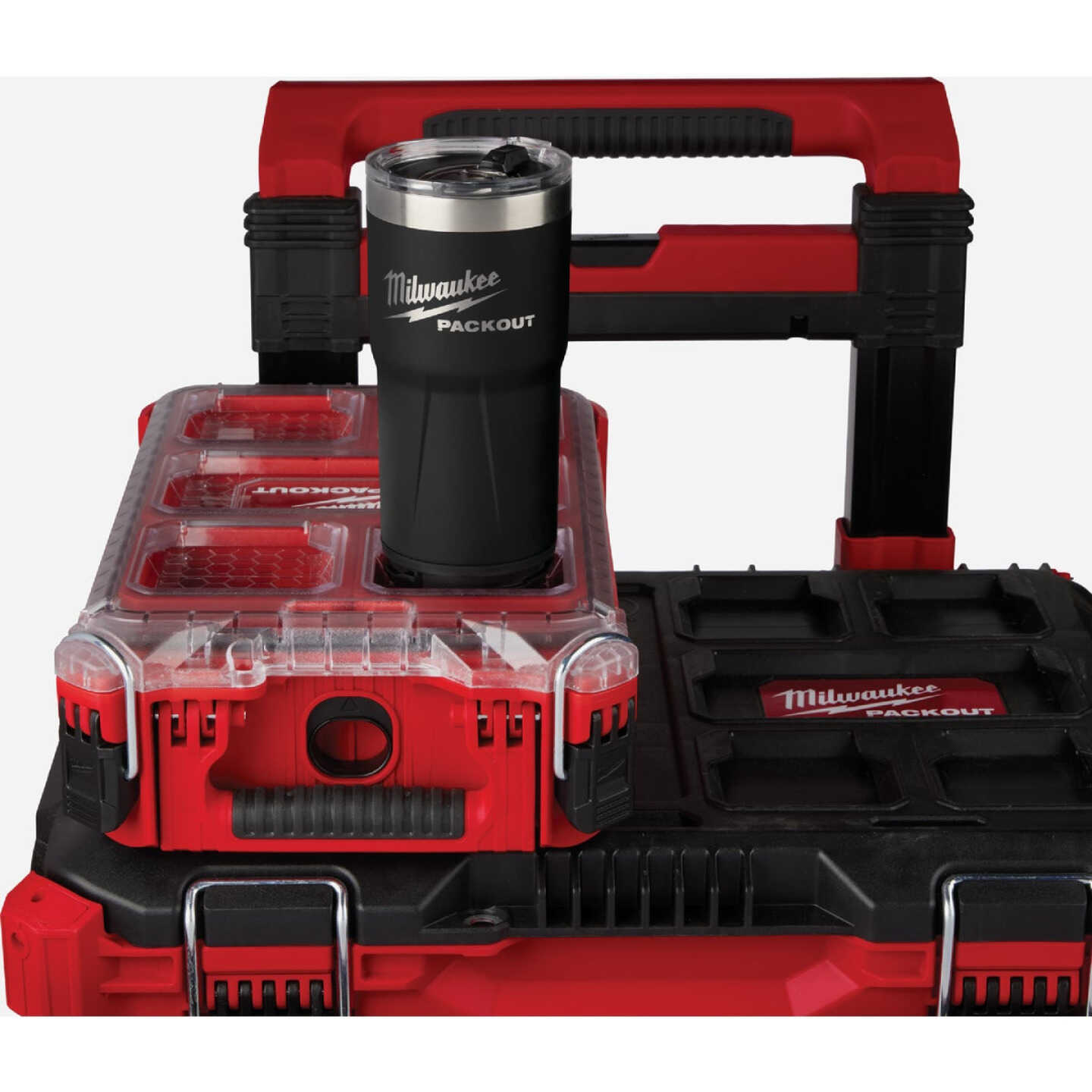 Milwaukee PACKOUT 20 Oz. Black Insulated Tumbler Image 7