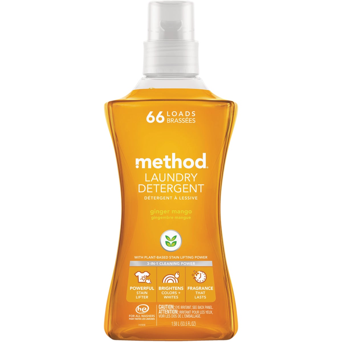 Method 53.5 Oz. Ginger Mango Liquid Laundry Detergent