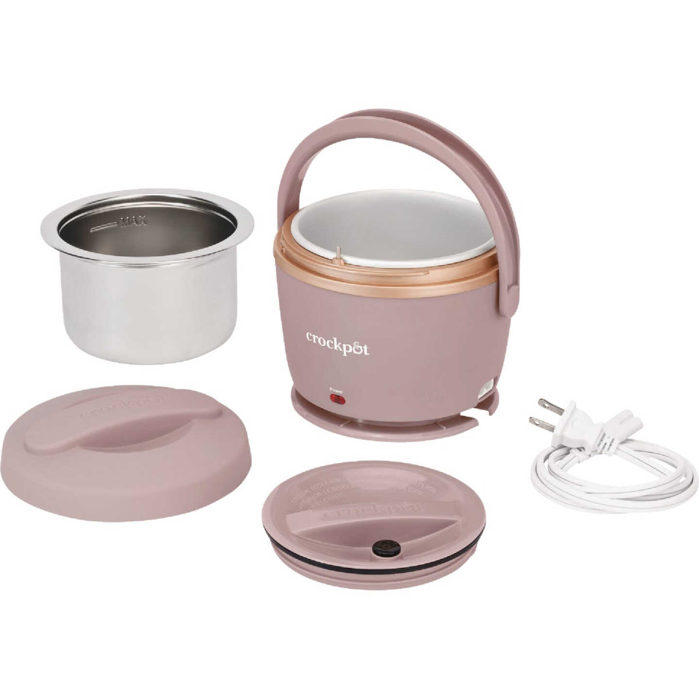 Crock-Pot Lunch Crock 20 Oz. Pink Food Warmer Image 6