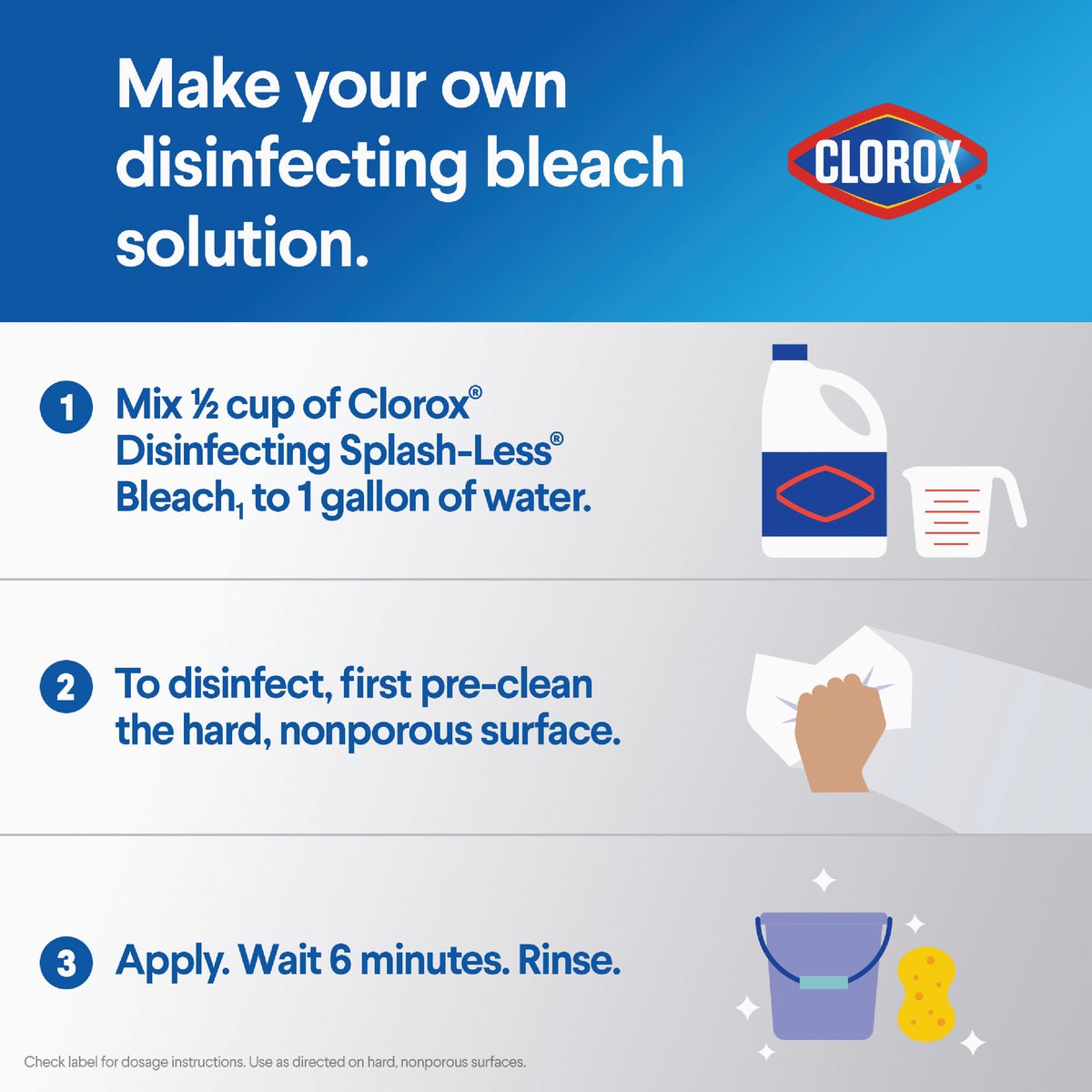 Clorox 117 Oz. Concentrated Splash-Less Liquid Bleach Image 6