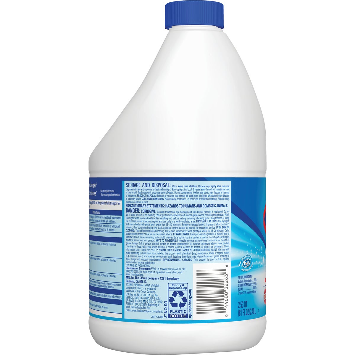 Clorox 81 Oz. Disinfecting Bleach Image 8