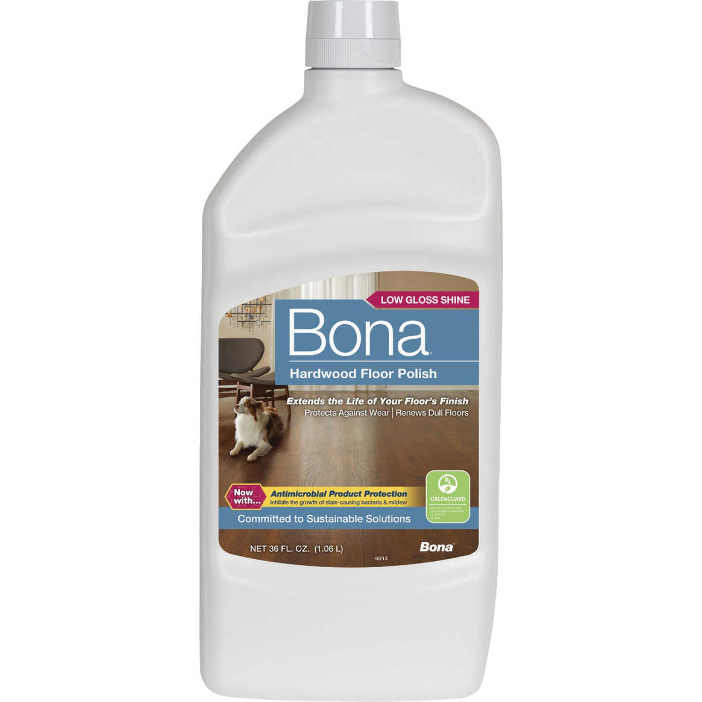 Bona 32 Oz. Low Gloss Hardwood Floor Polish Image 1