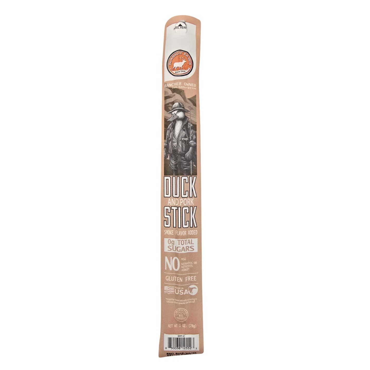 Pearson Ranch Jerky 1 Oz. Duck Hickory Snack Stick Image 1