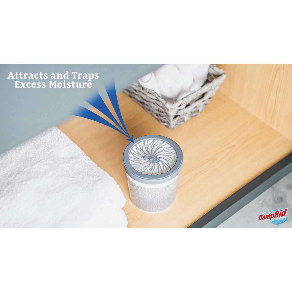DampRid 10.5 Oz. Fragrance Free Moisture Absorber with Microban  Image 4