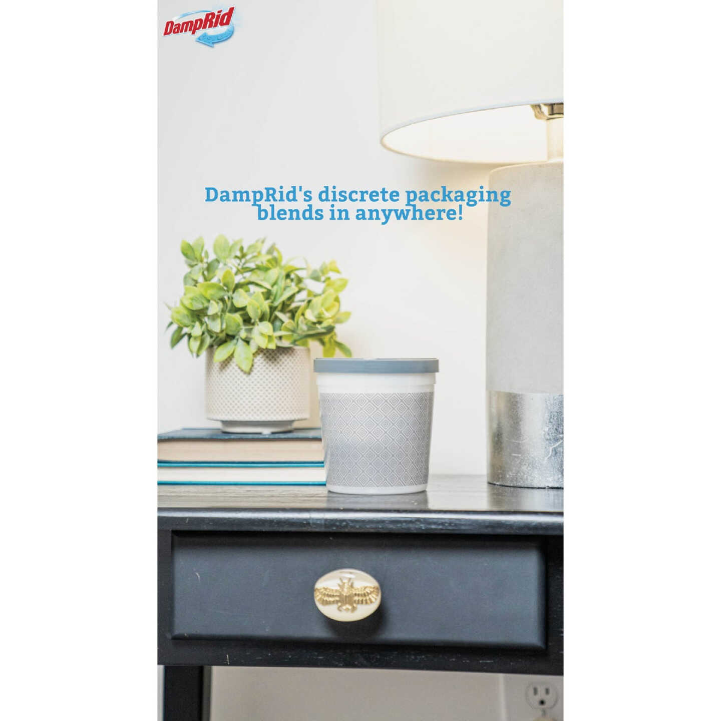 DampRid 10.5 Oz. Fragrance Free Moisture Absorber with Microban Image 2