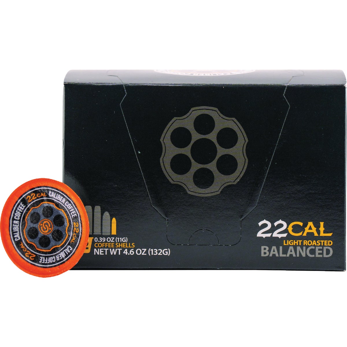 Caliber Coffee .22 Cal Light Roast K-Pod (12-Pack)