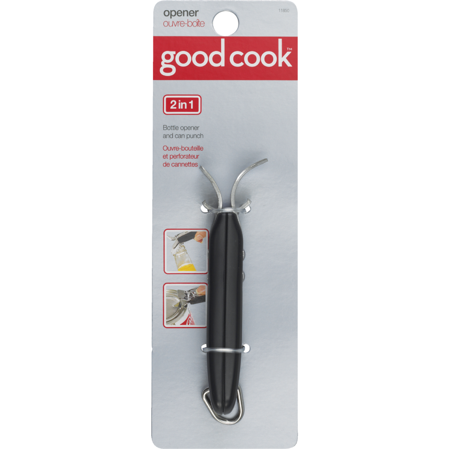 Goodcook 2-In-1 Can Tapper & Bottle Opener Image 1