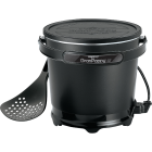 Presto GranPappy 1.5 Qt. Black Aluminum Deep Fryer Image 1