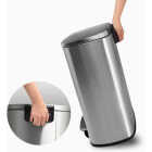 Ninestars 13.2 Gal. Stainless Steel Foot Pedal Trash Can Image 2