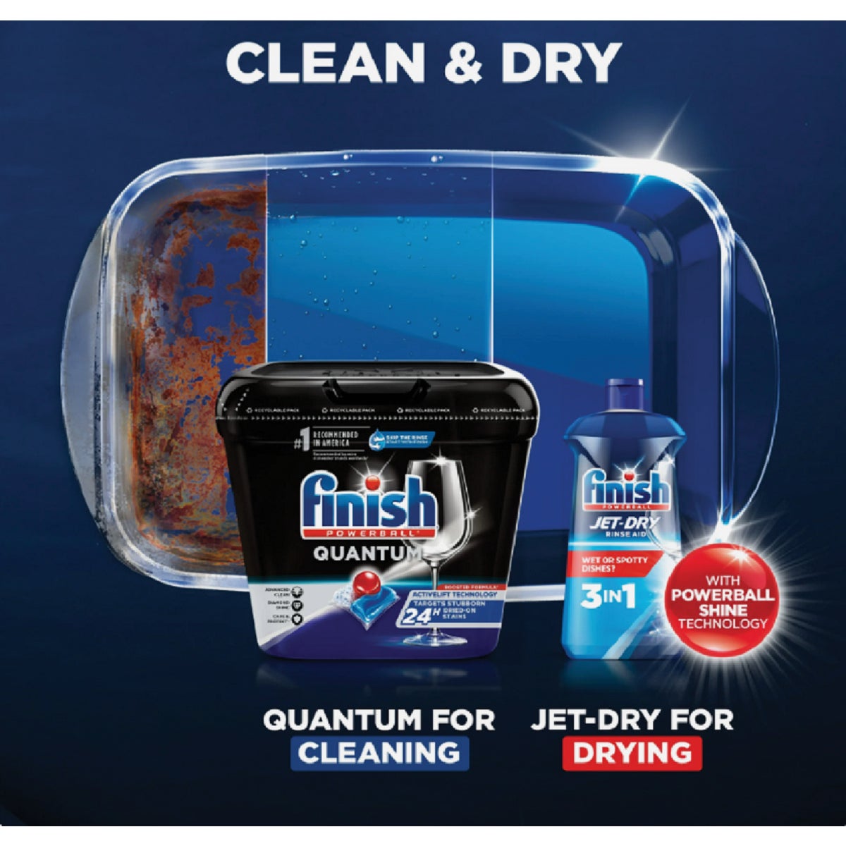 Finish Powerball Quantum Dishwasher Detergent (36-Count) Image 2