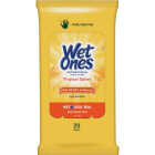 Wet Ones Tropical Splash Antibacterial Disinfectant Individual Hand Cleaning Wipes (20-Count) Image 1