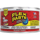 Flex Paste 1 Lb. Rubber Sealant, White Image 1