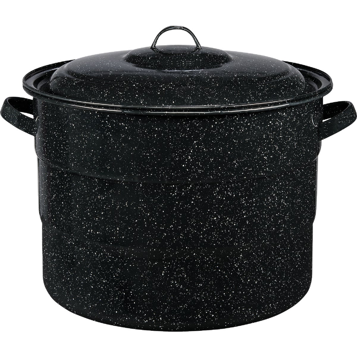GraniteWare 21 Qt. Black Canner With Jar Rack Image 2