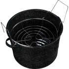 GraniteWare 21 Qt. Black Canner With Jar Rack Image 3