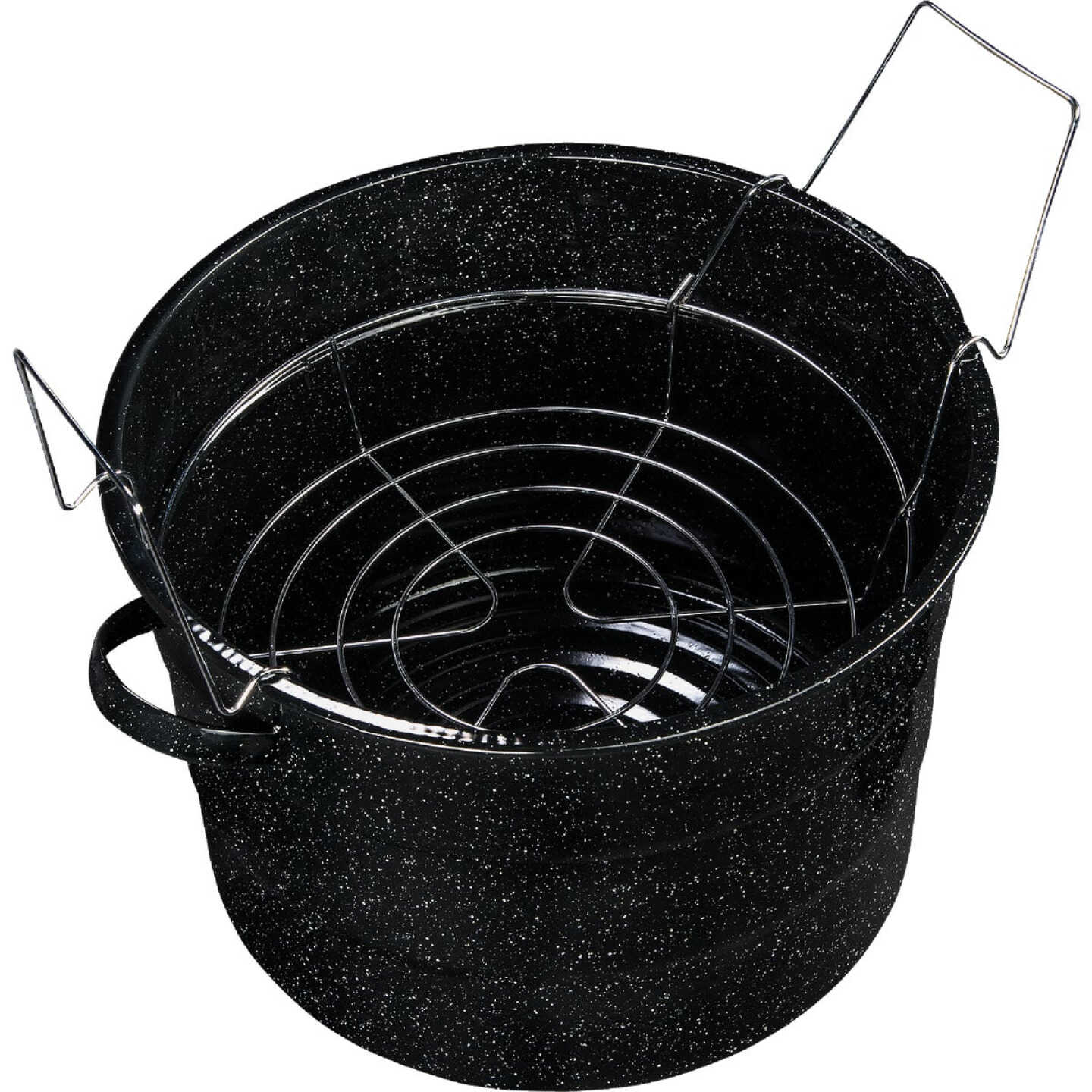 GraniteWare 21 Qt. Black Canner With Jar Rack Image 3