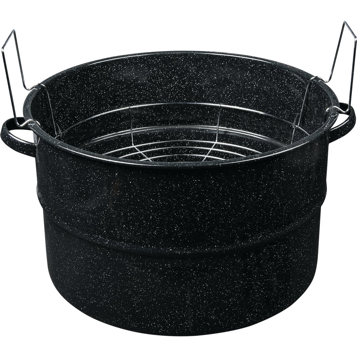 GraniteWare 33 Qt. Black Canner With Jar Rack Image 2