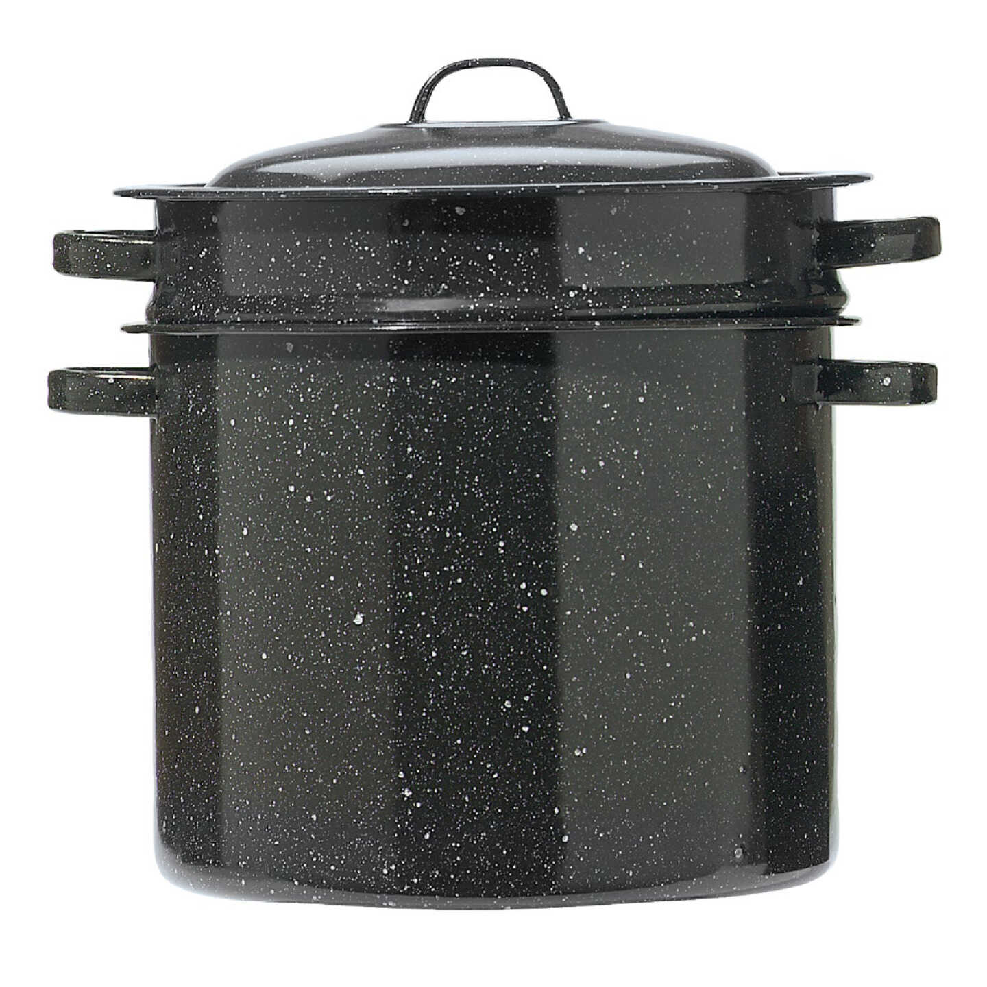 GraniteWare 7.25 Qt. Black Blancher Image 1