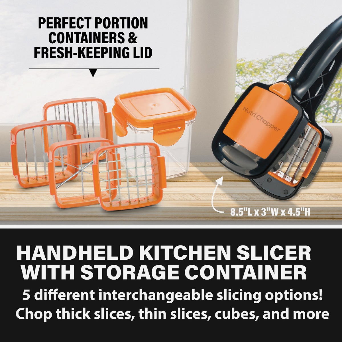 NutriChopper 7-Piece Food Chopper Image 4