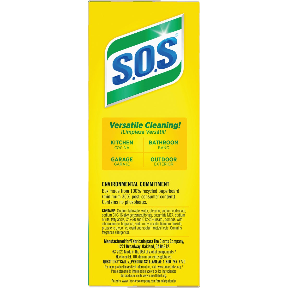 S.O.S. Lemon Scouring Pad (10 Count) Image 5