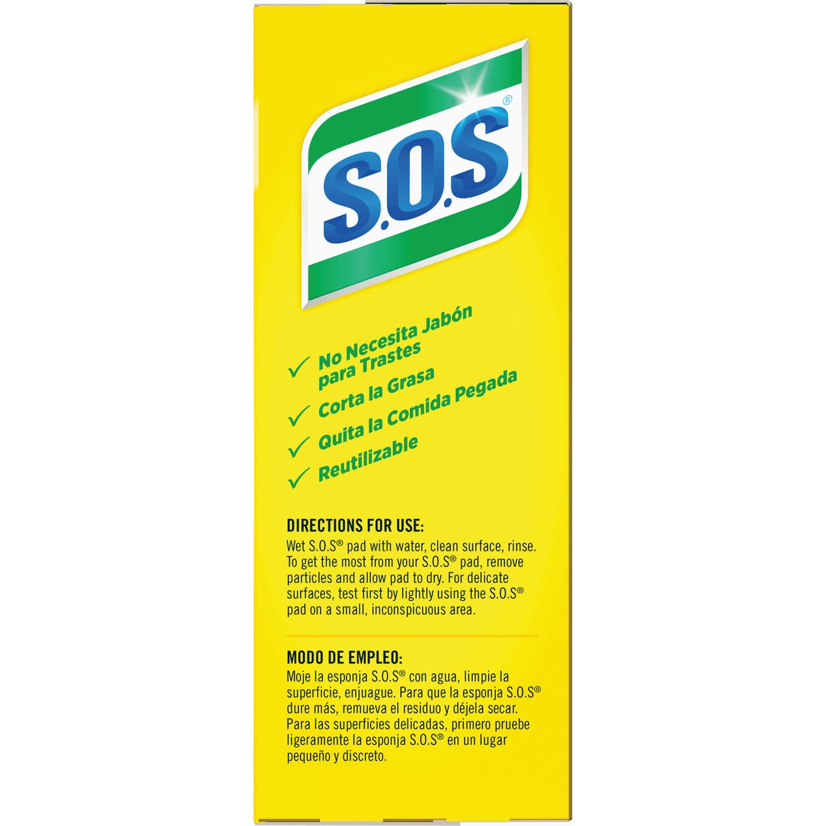 S.O.S. Lemon Scouring Pad (10 Count) Image 4
