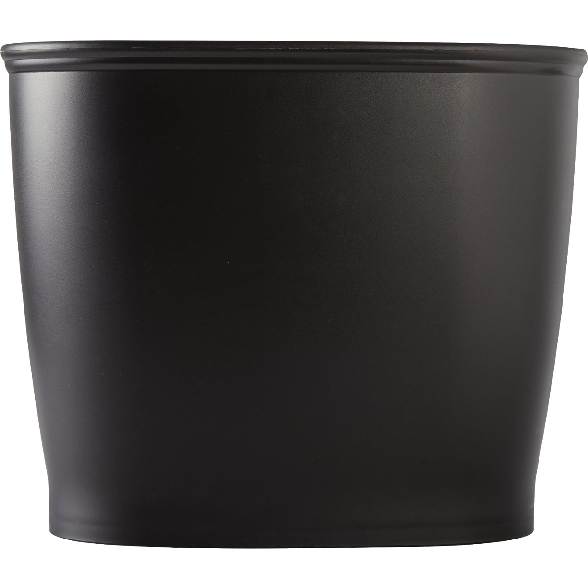 iDesign Kent 2 Gal. Bronze Oval Wastebasket Image 3