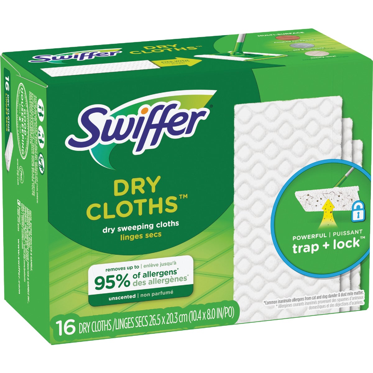 Swiffer Sweeper Dry Cloth Mop Refill (16-Count) Image 2