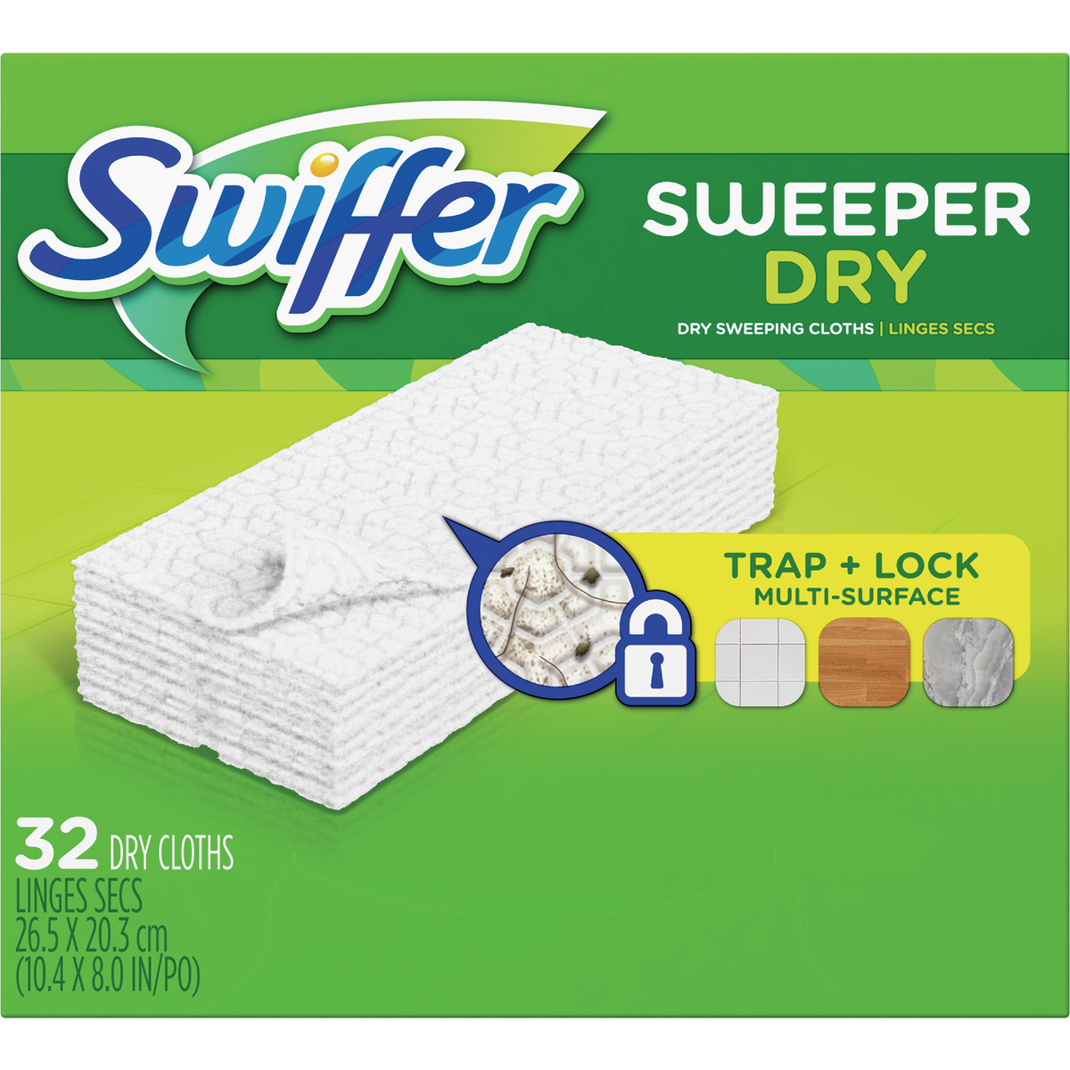 Swiffer Sweeper Dry Cloth Mop Refill (32-Count) Image 1