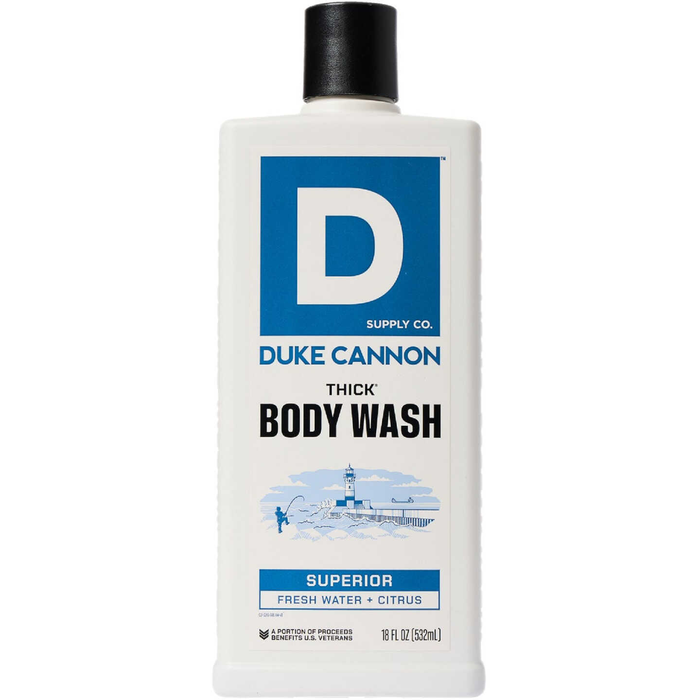 Duke Cannon 18 Oz. Superior Thick Liquid Shower Wash Image 1