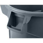 Rubbermaid Commercial Brute 44 Gal. Gray Vented Wheeled Container Image 7
