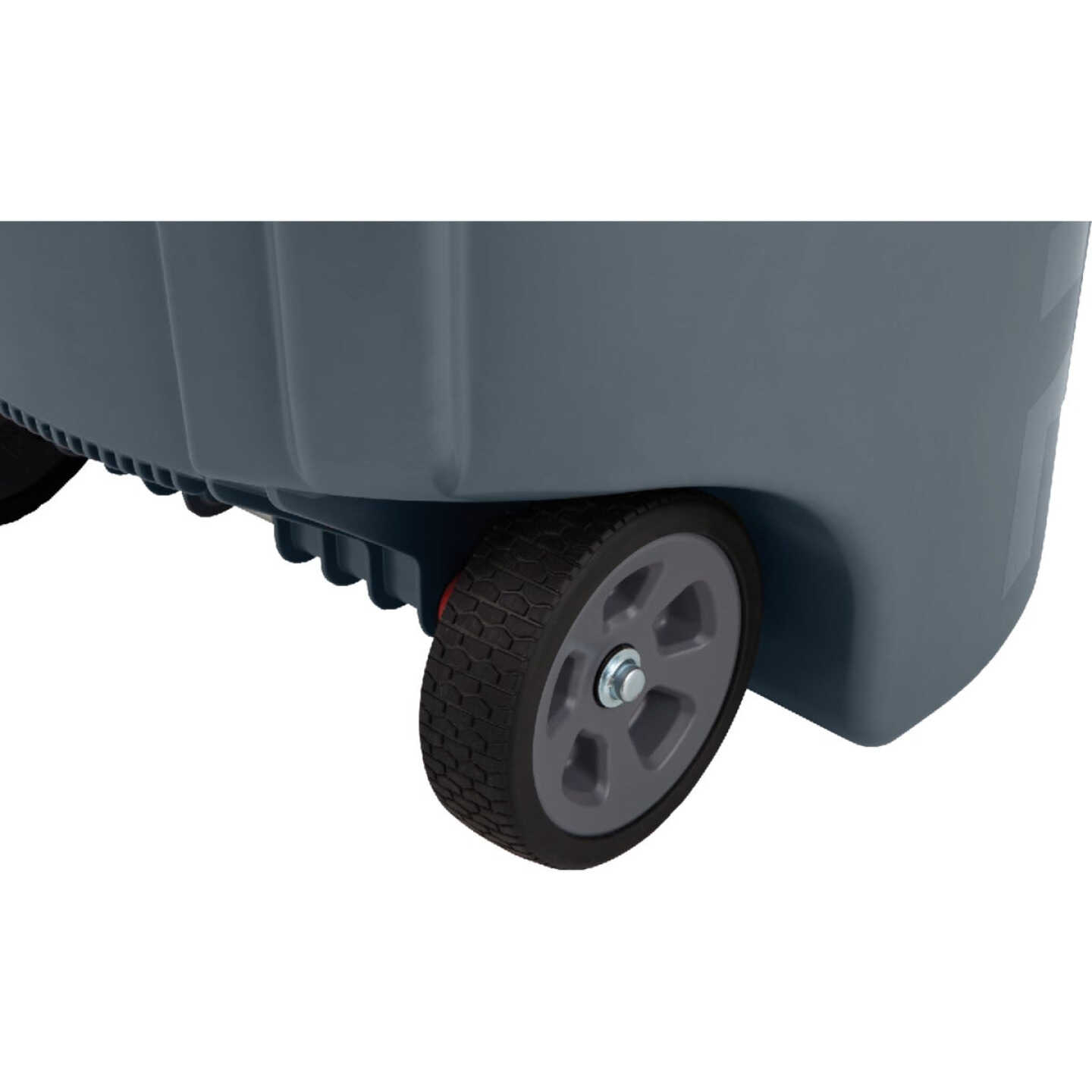 Rubbermaid Commercial Brute 44 Gal. Gray Vented Wheeled Container Image 6