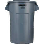 Rubbermaid Commercial Brute 44 Gal. Gray Vented Wheeled Container Image 5