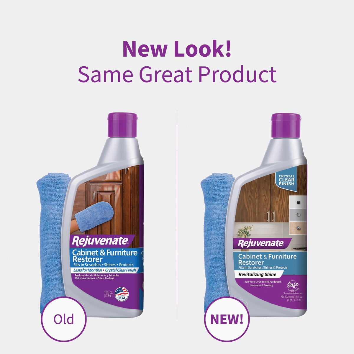 Rejuvenate 16 In. Cabinet & Furniture Restorer with Mitt Image 5