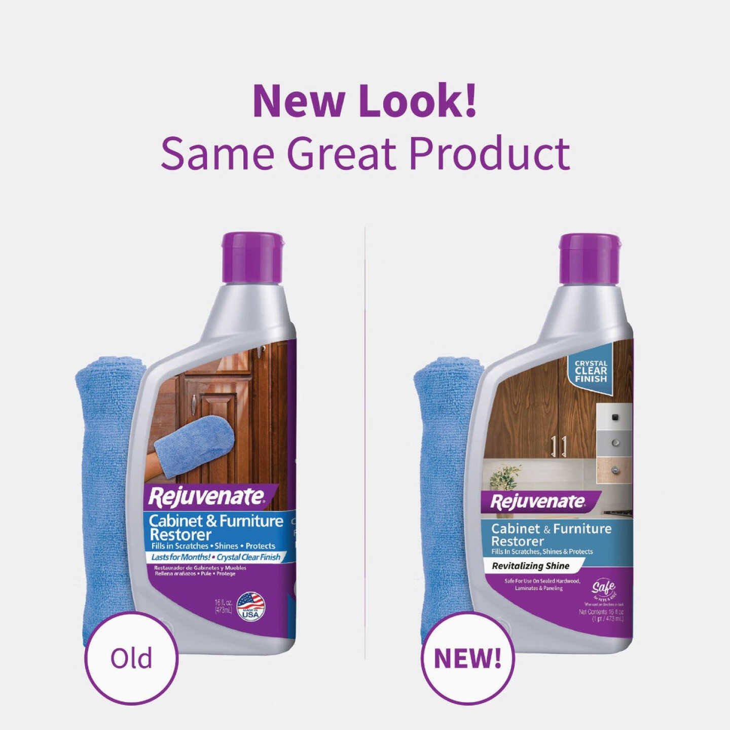 Rejuvenate 16 In. Cabinet & Furniture Restorer with Mitt Image 5