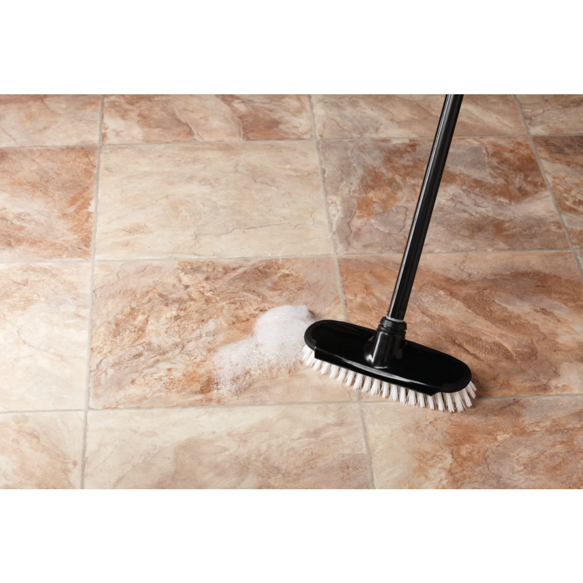 Do it 9-1/2 In. Floor Scrub Brush with 50 In. Handle Image 2