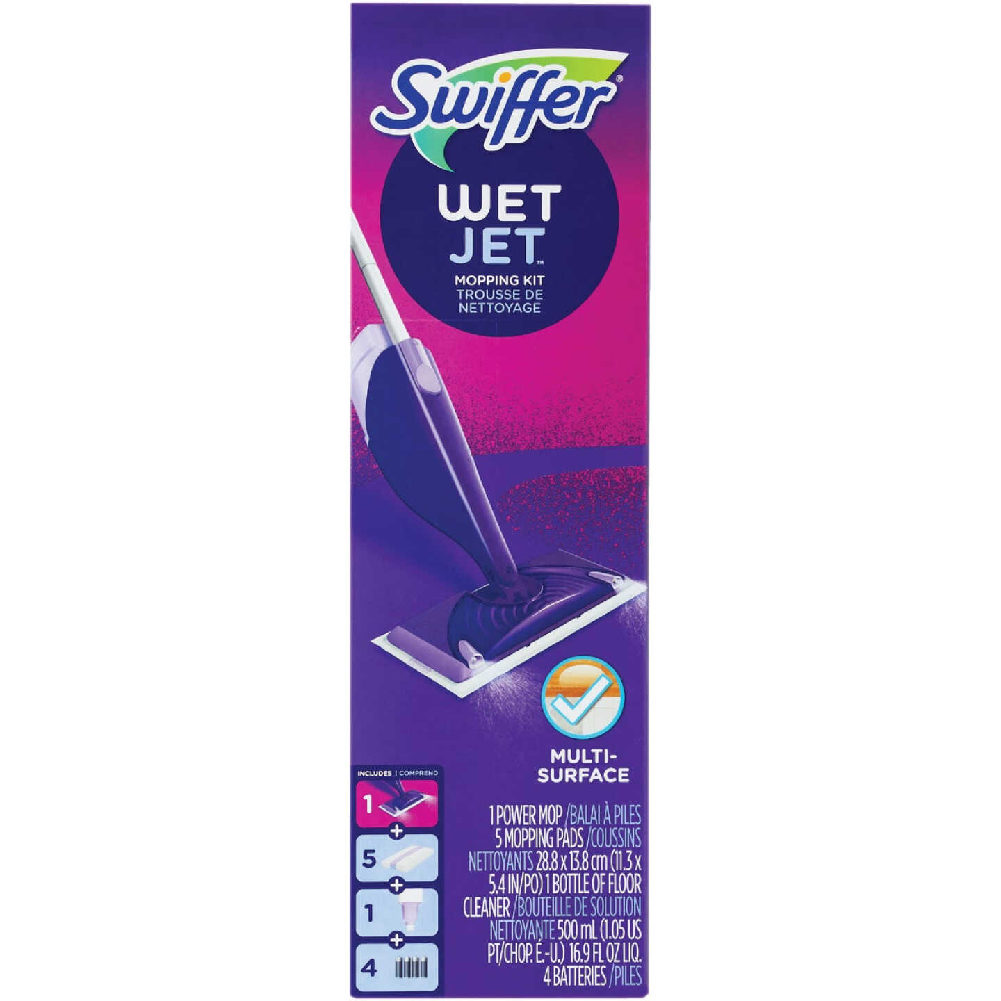 Swiffer WetJet Floor Sprayer Mop Starter Kit Image 1