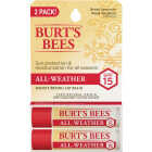 Burt's Bees All Weather SPF 15 Lip Balm (2-Pack) Image 1