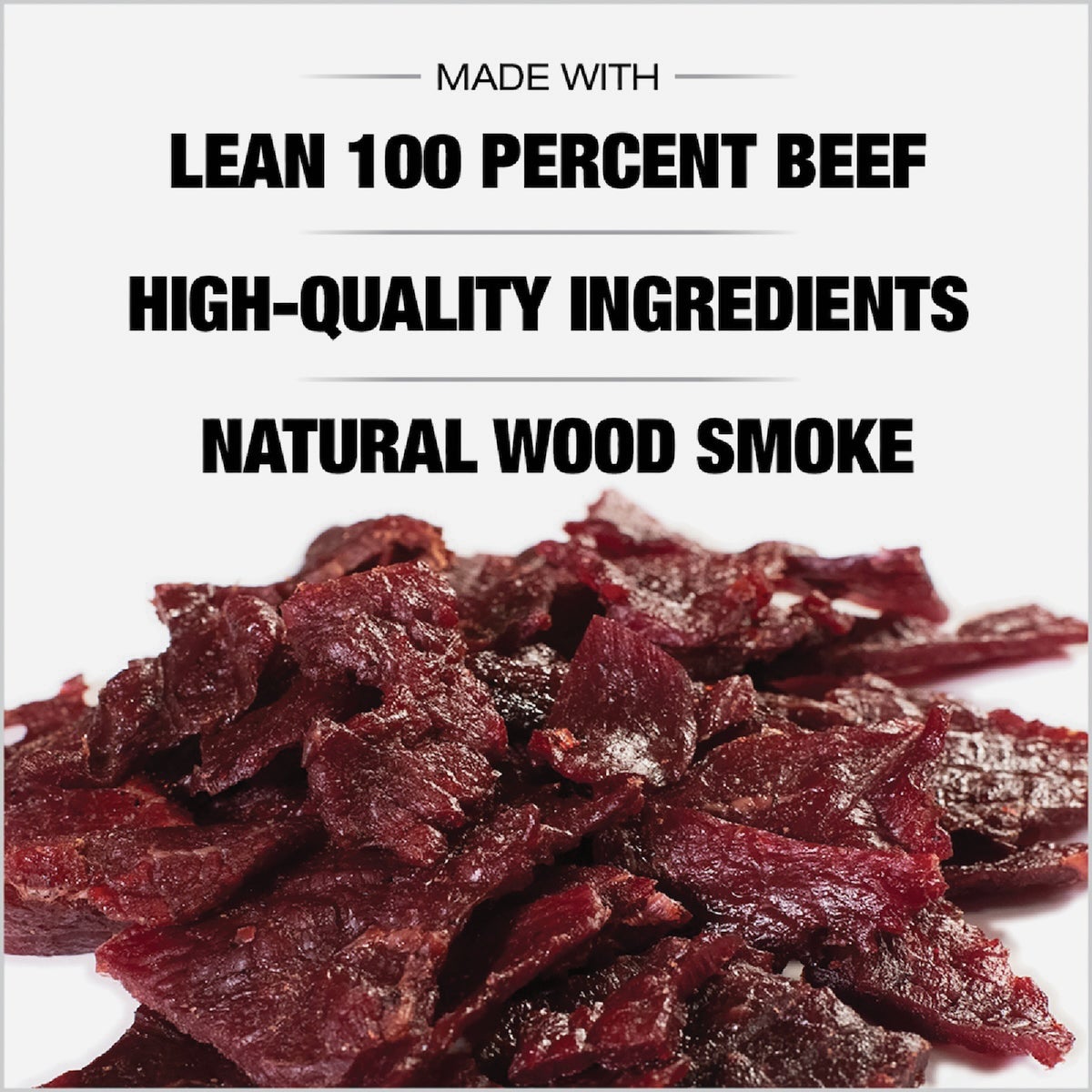 Old Trapper 10 Oz. Peppered Beef Jerky Image 2