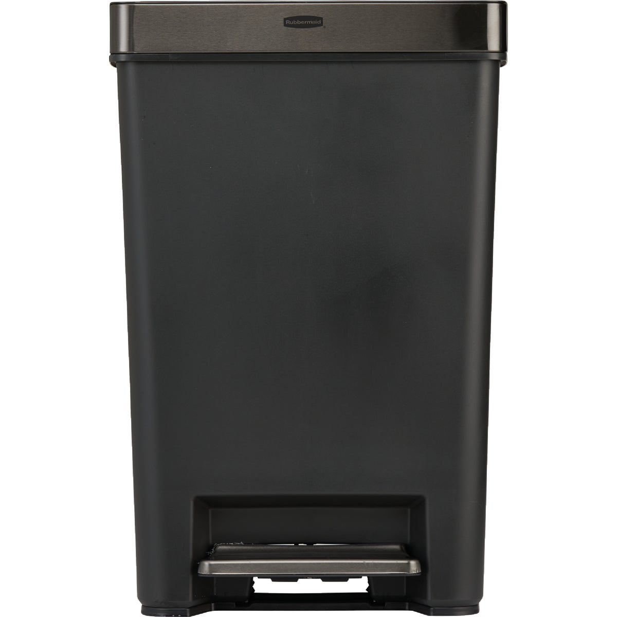 Rubbermaid 13 Gal. Premier Series IV Step-On Trash Can with Stainless Steel Lid Image 3