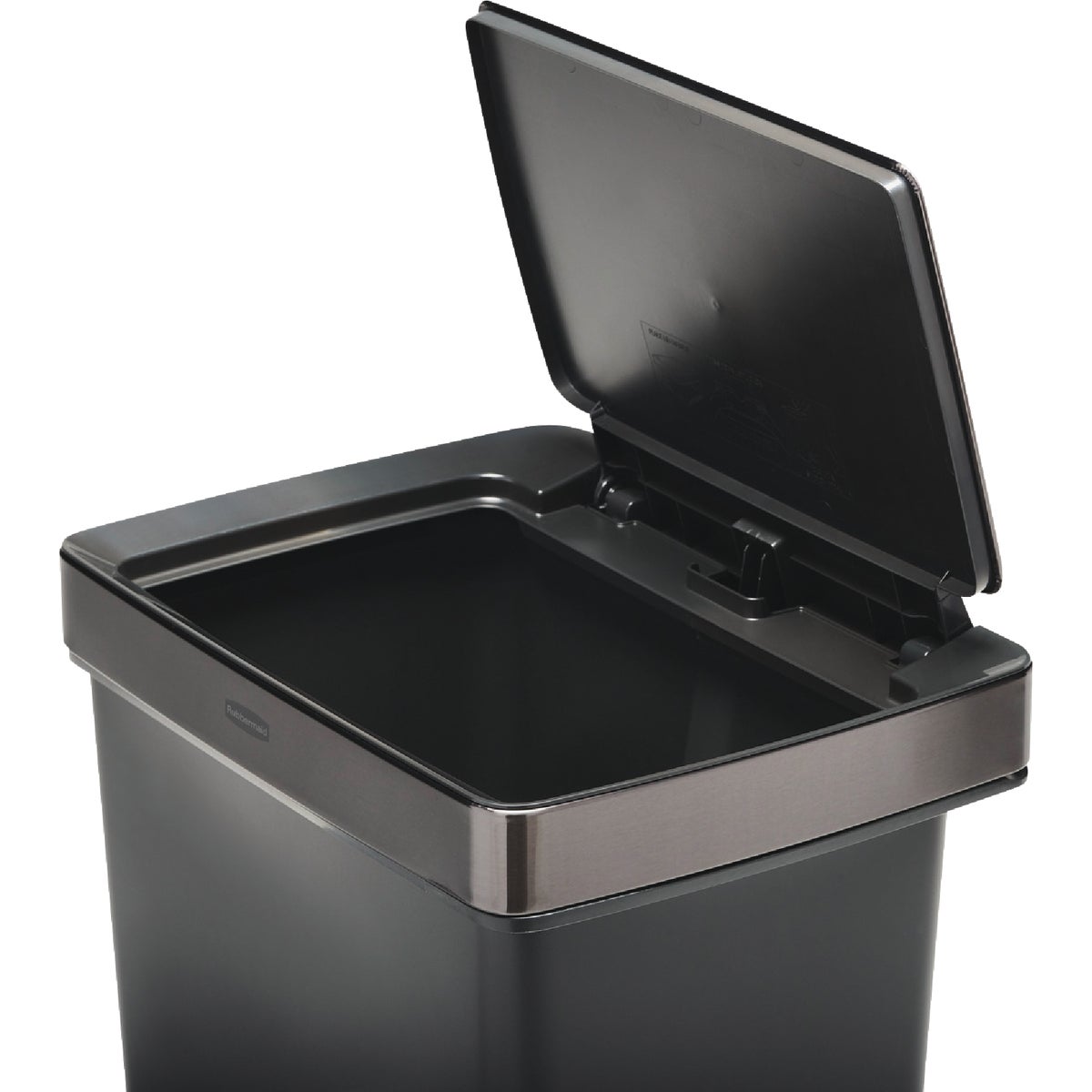 Rubbermaid 13 Gal. Premier Series IV Step-On Trash Can with Stainless Steel Lid Image 7