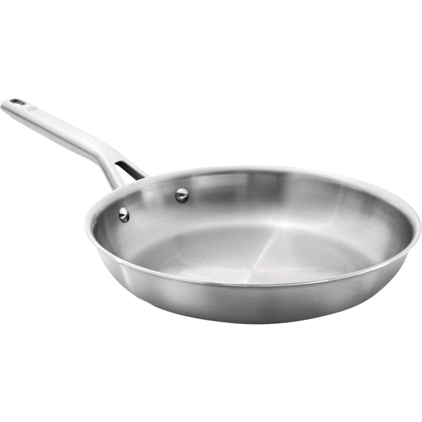 Calphalon 10 In Stainless Steel Fry Pan, Silver Image 1