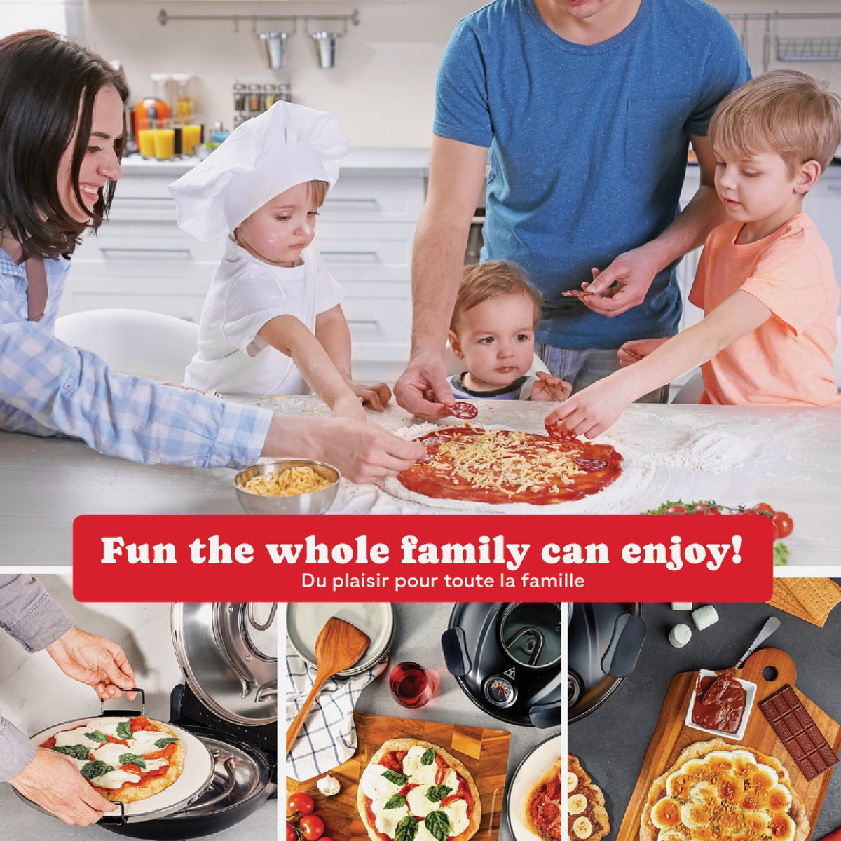 Granitestone Piezano Countertop Stone Fired Pizza Oven Image 4