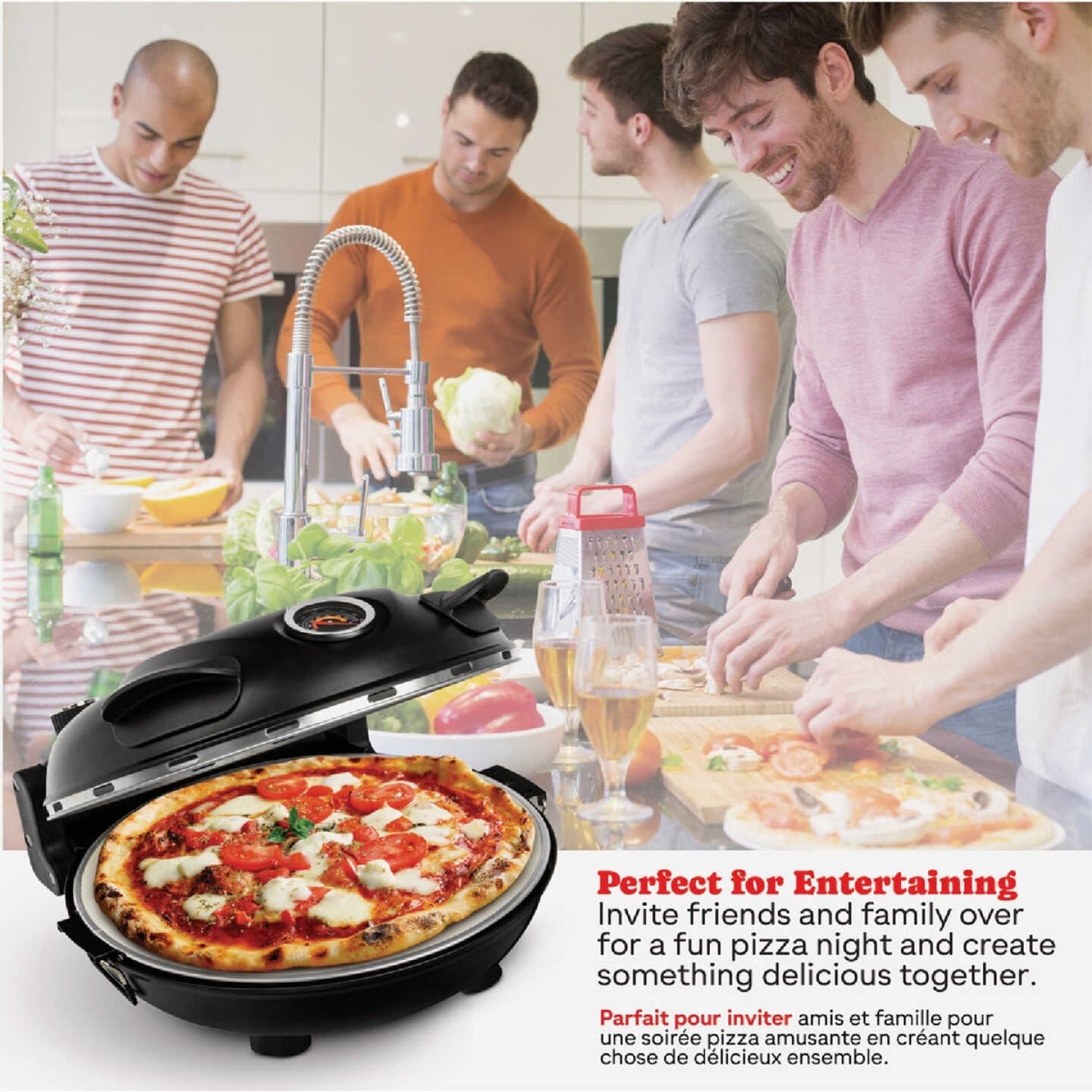 Granitestone Piezano Countertop Stone Fired Pizza Oven Image 5