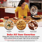 Granitestone Piezano Countertop Stone Fired Pizza Oven Image 6